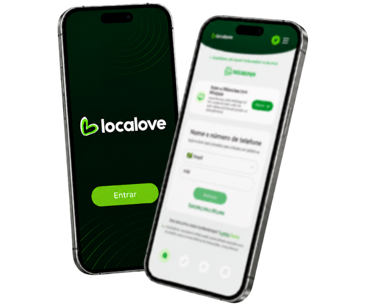 Localove em ação no celular